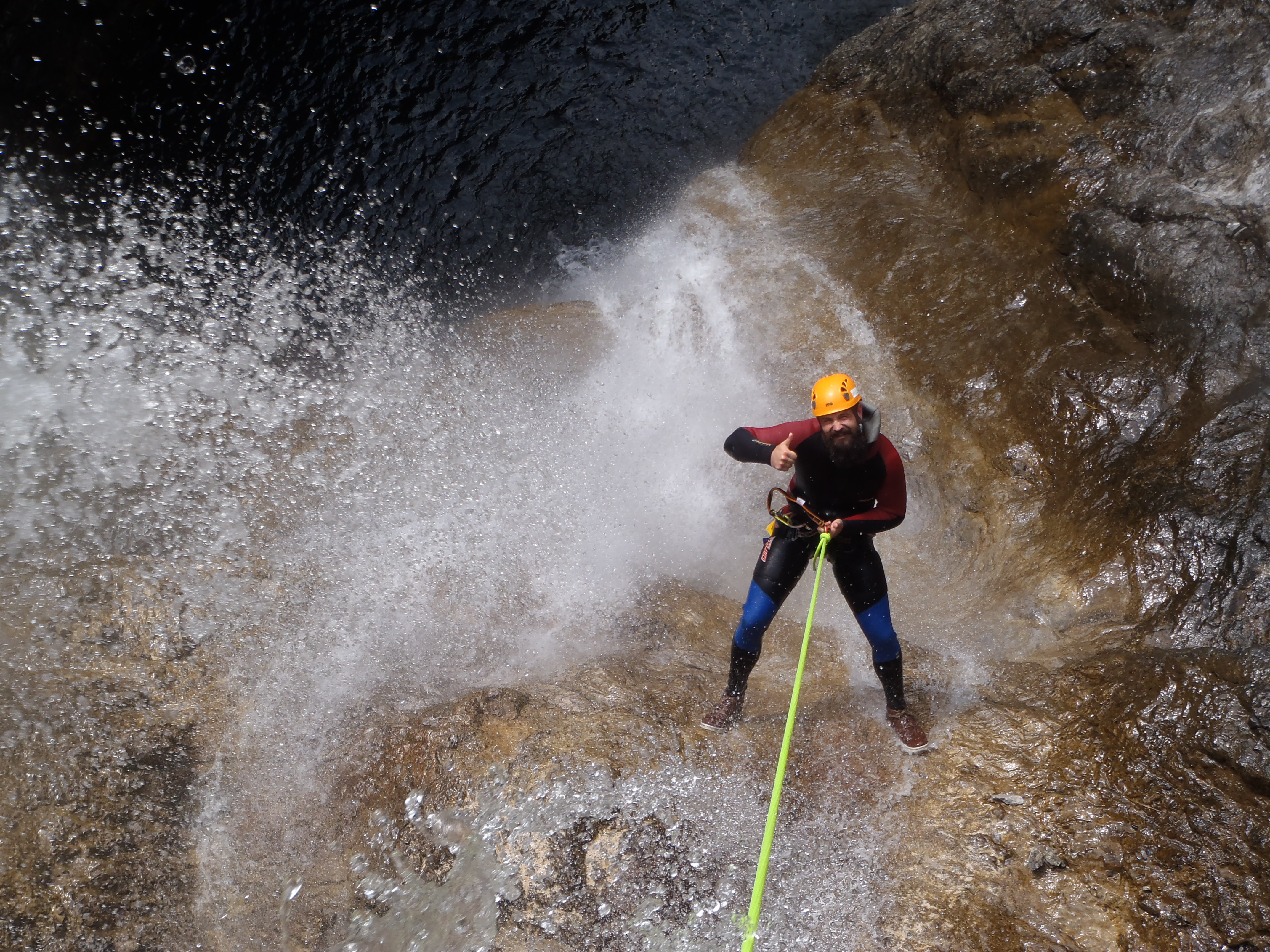 Canyoning Action